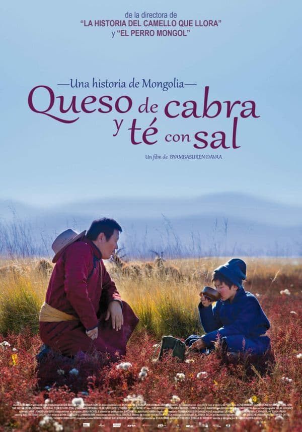 Cartell de Queso de cabra y té con sal